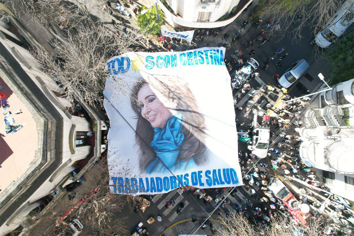 El peronismo espera una demostración de fuerza histórica por Cristina