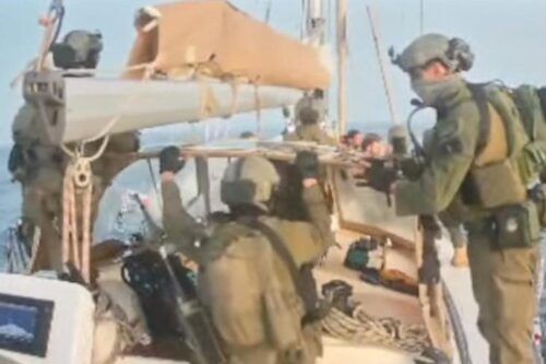 Israel detuvo a activistas de la flotilla humanitaria entre los que hay argentinos