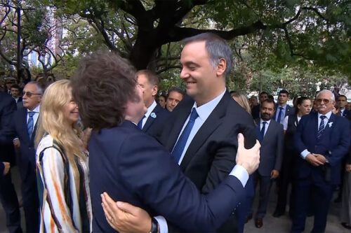 Javier Milei recibió a Adorni en Olivos tras los movimientos en la causa