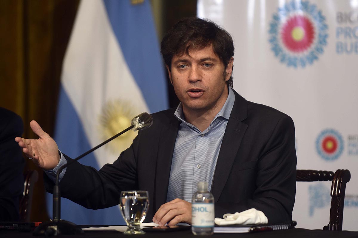 En vivo, Kicillof anuncia las medidas para la provincia de Buenos Aires