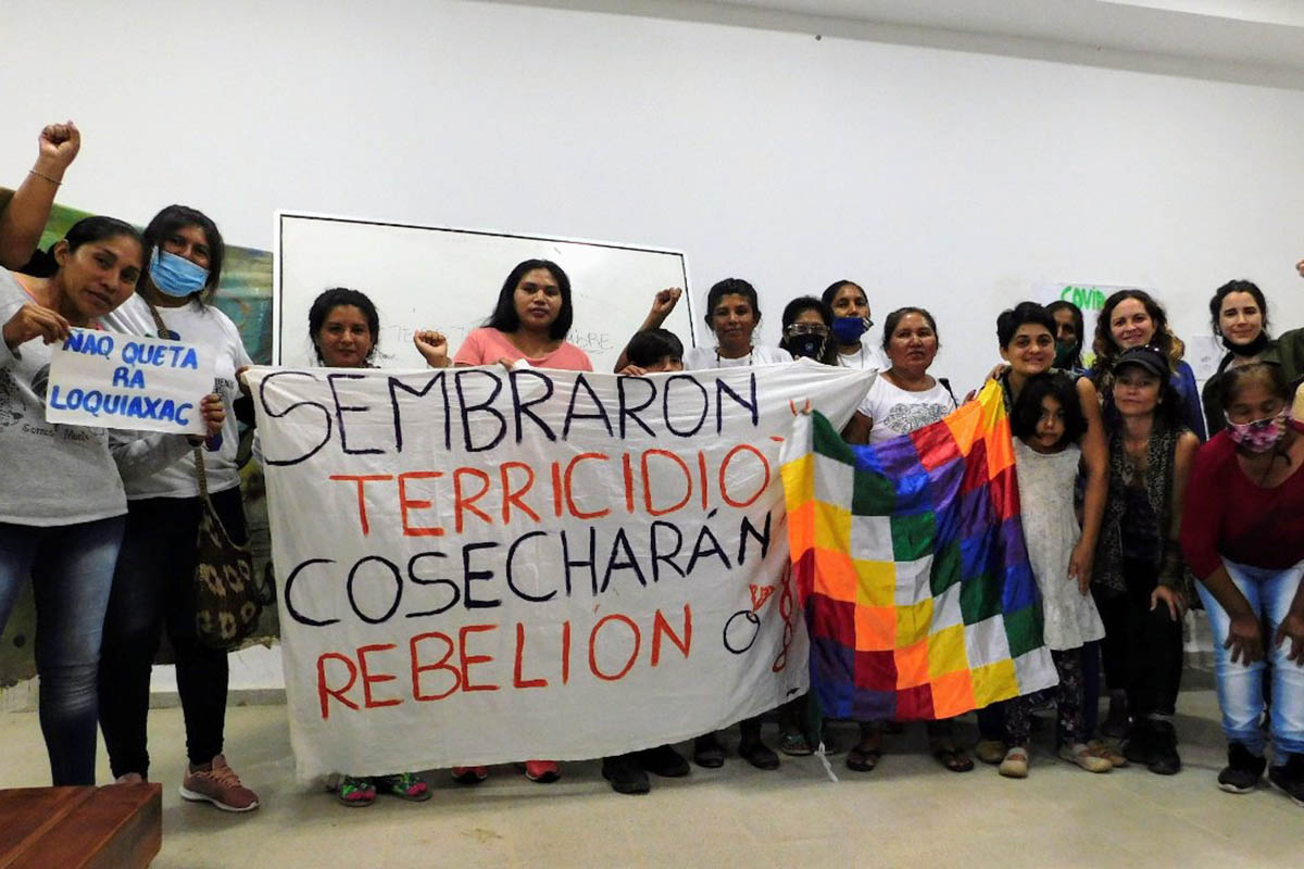 Mujeres indígenas caminan hacia Buenos Aires desde todo el país con reclamos por la pérdida de tierras ancestrales