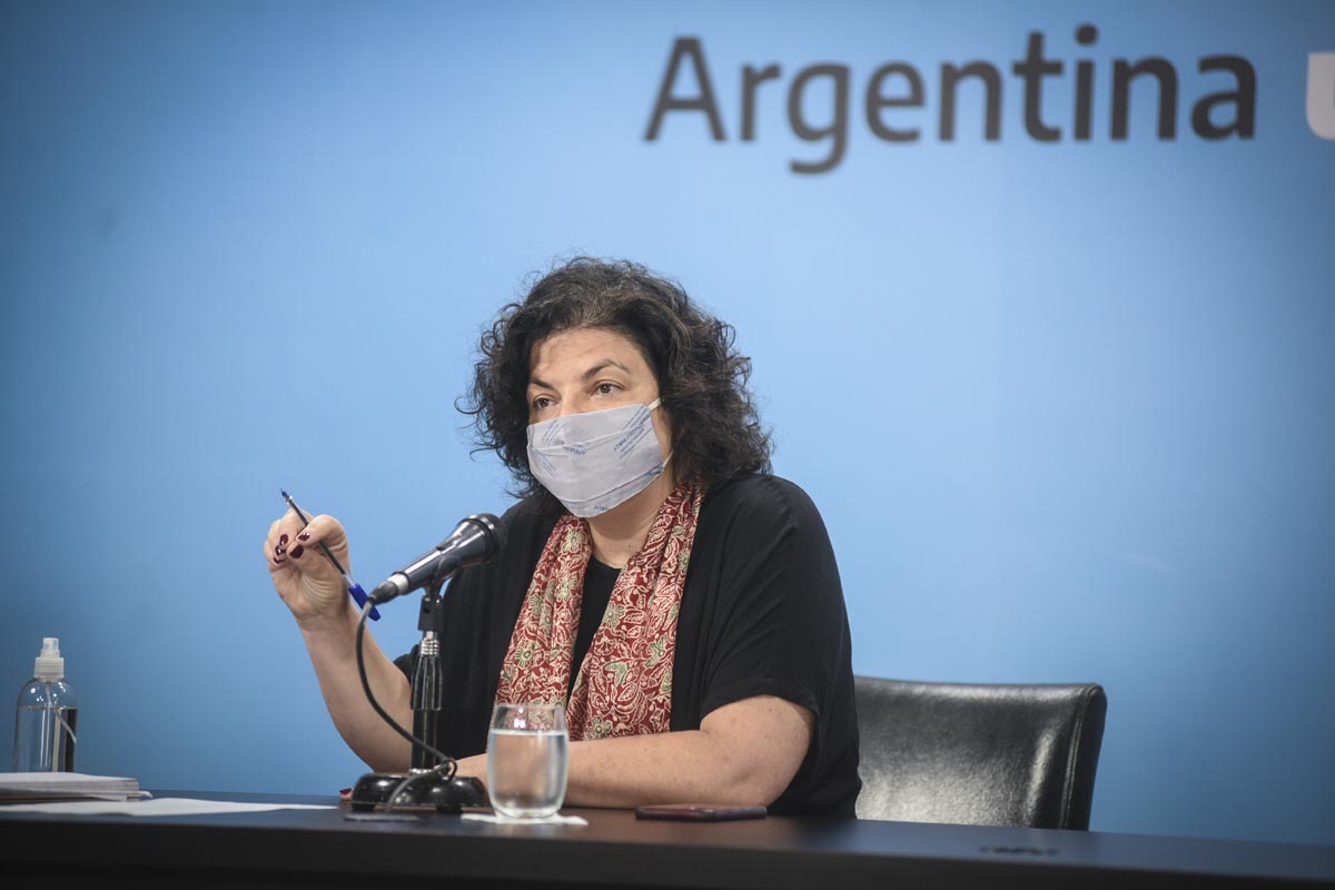 Vizzotti defendió el DNU: «Estamos en el peor momento de la pandemia»