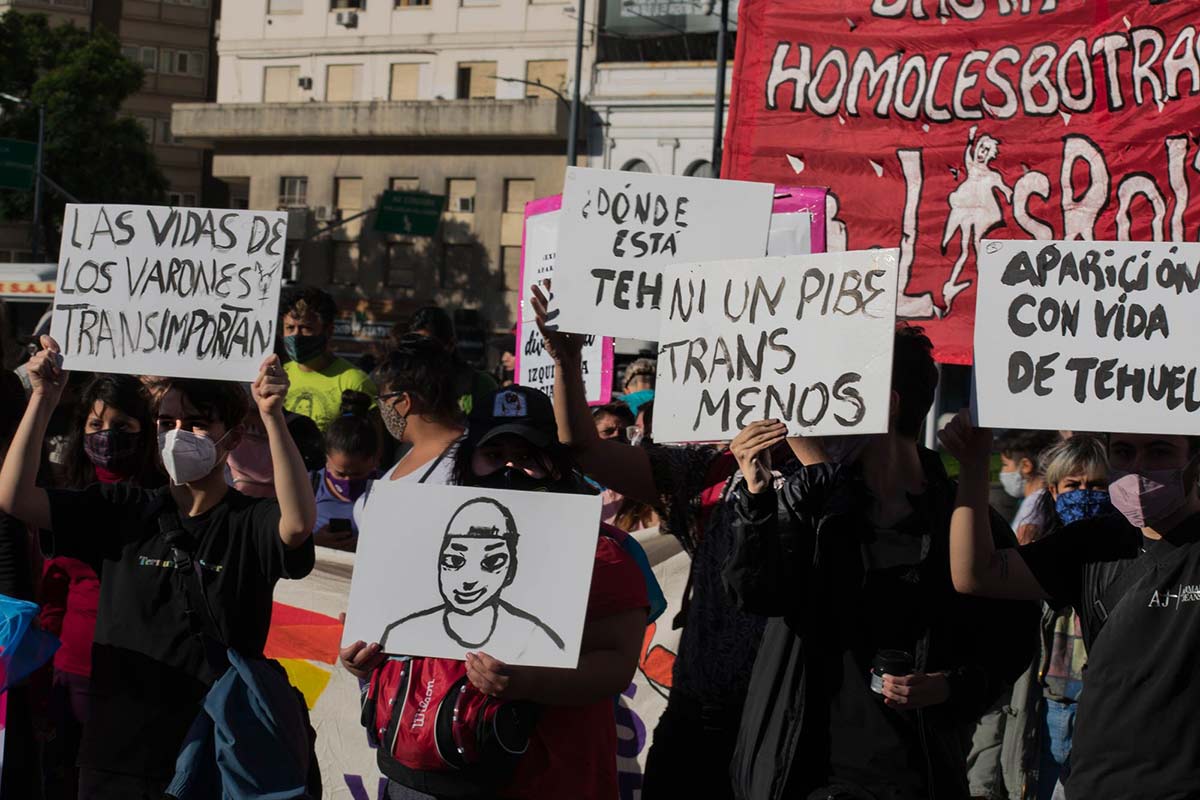 La desaparición de Tehuel: el pedido desesperado de la familia y de la comunidad trans