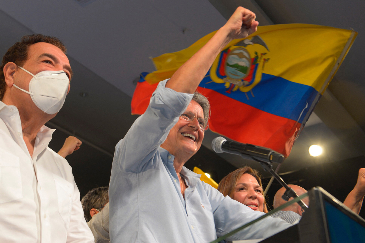 Lasso le ganó al correísmo y es el presidente de Ecuador