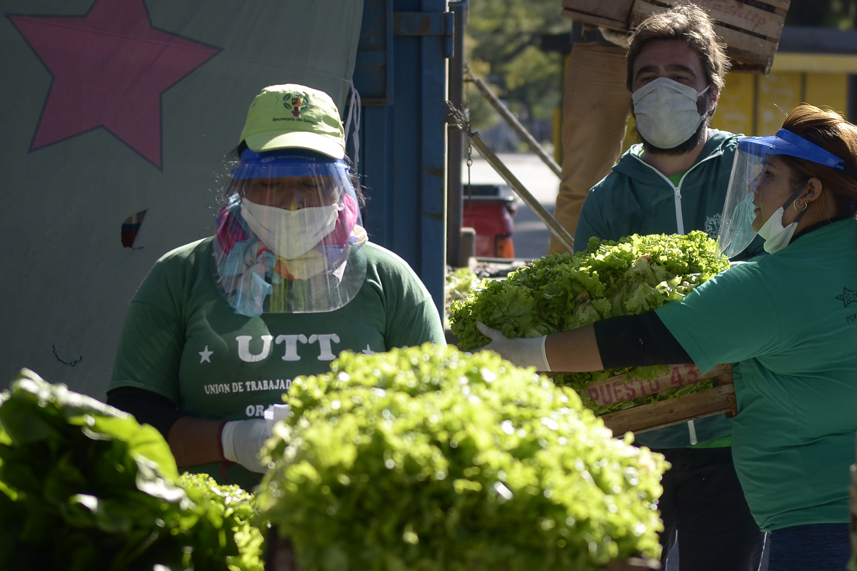 Llegaron 21 mil kilos de verduras de los Trabajadores de la Tierra a las villas de Quilmes