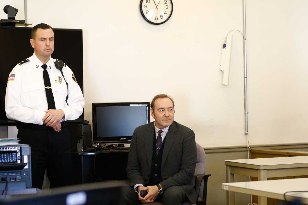 Bajo fianza, Kevin Spacey esperará en libertad su primer juicio por abuso
