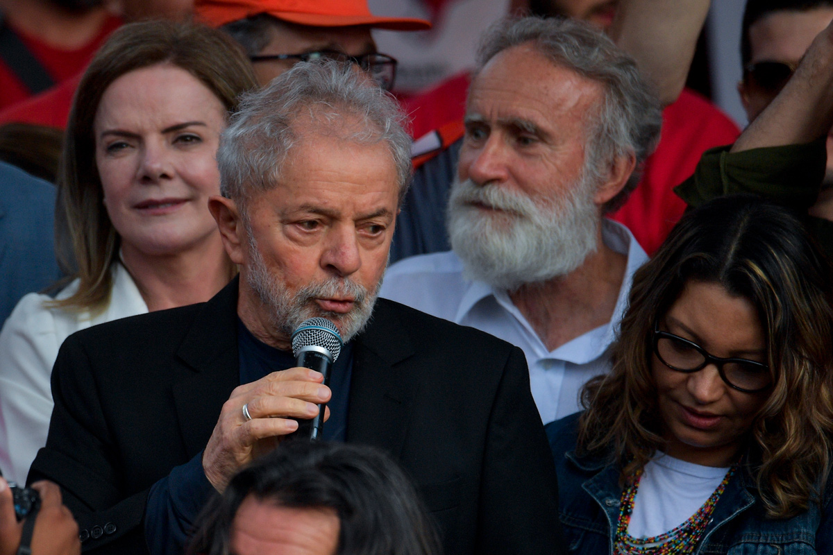 Lula, en libertad: «Intentaron matar una idea, pero una idea no desaparece»