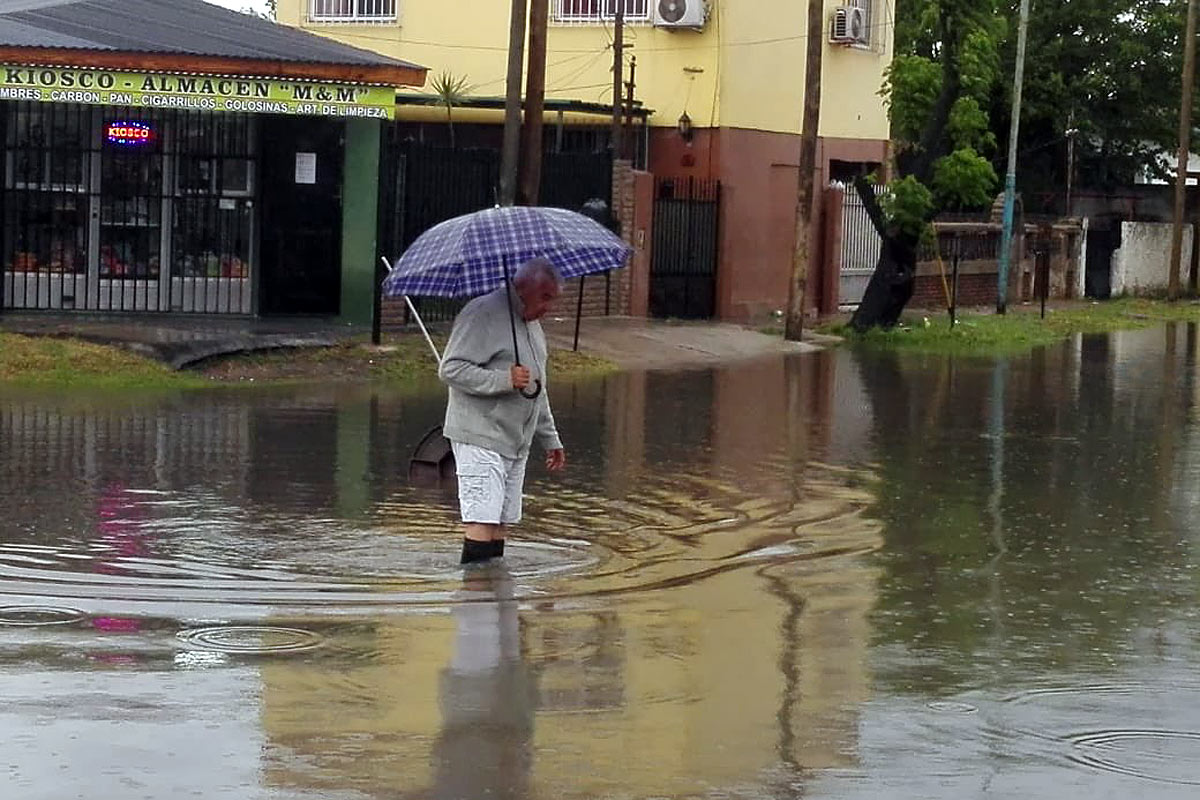 Murió un bebé y hay 1800 evacuados en la Provincia por el temporal