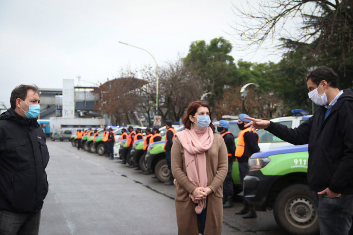 14 nuevos móviles y más de 100 efectivos de la Policía Bonaerense para Moreno