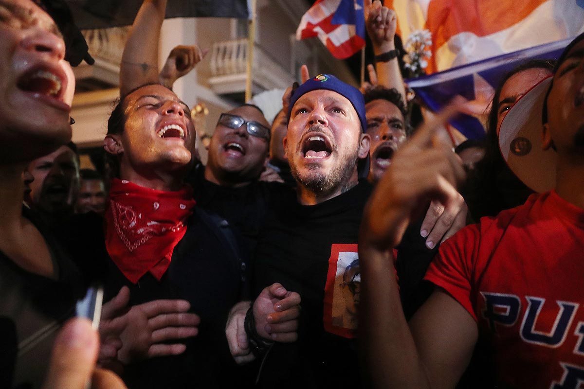 El gobernador de Puerto Rico finalmente renunció tras las masivas movilizaciones