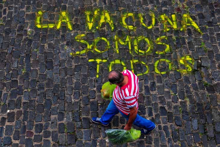 Las historias detrás de la foto que elogió Alberto Fernández