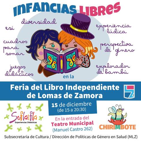 Una feria de literatura infantil con perspectiva de género en Lomas de Zamora