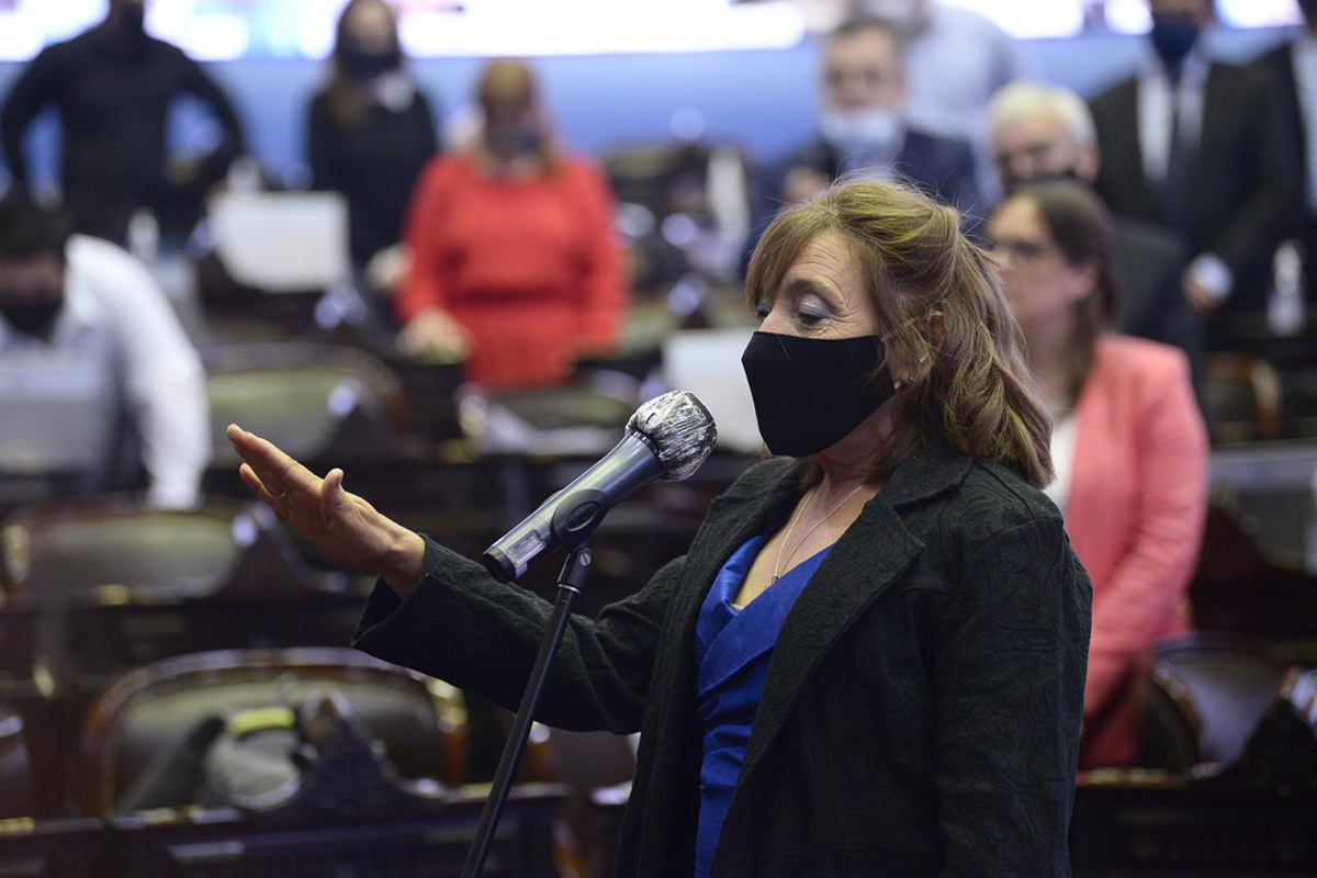 Juró la diputada que reemplaza a Juan Ameri y por primera vez un bloque tiene mayoría de mujeres