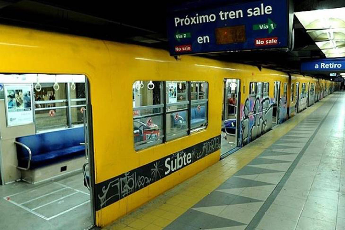 Línea C sin servicio: ¿qué colectivos tomar para reemplazar el Subte?