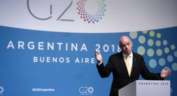 Infantino en la Cumbre: «Los partidos se tienen que jugar siempre»
