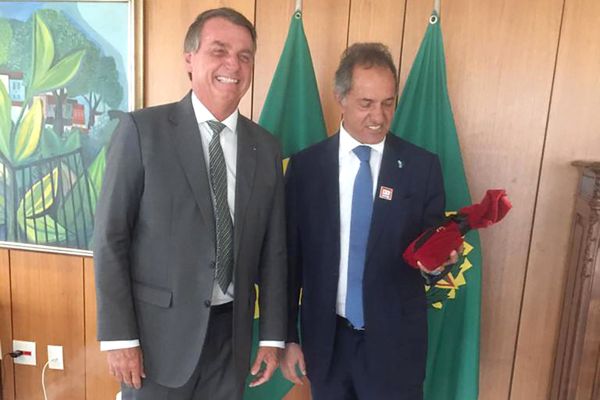 Bolsonaro garantizó las exportaciones de trigo argentino a Brasil en una reunión con Scioli