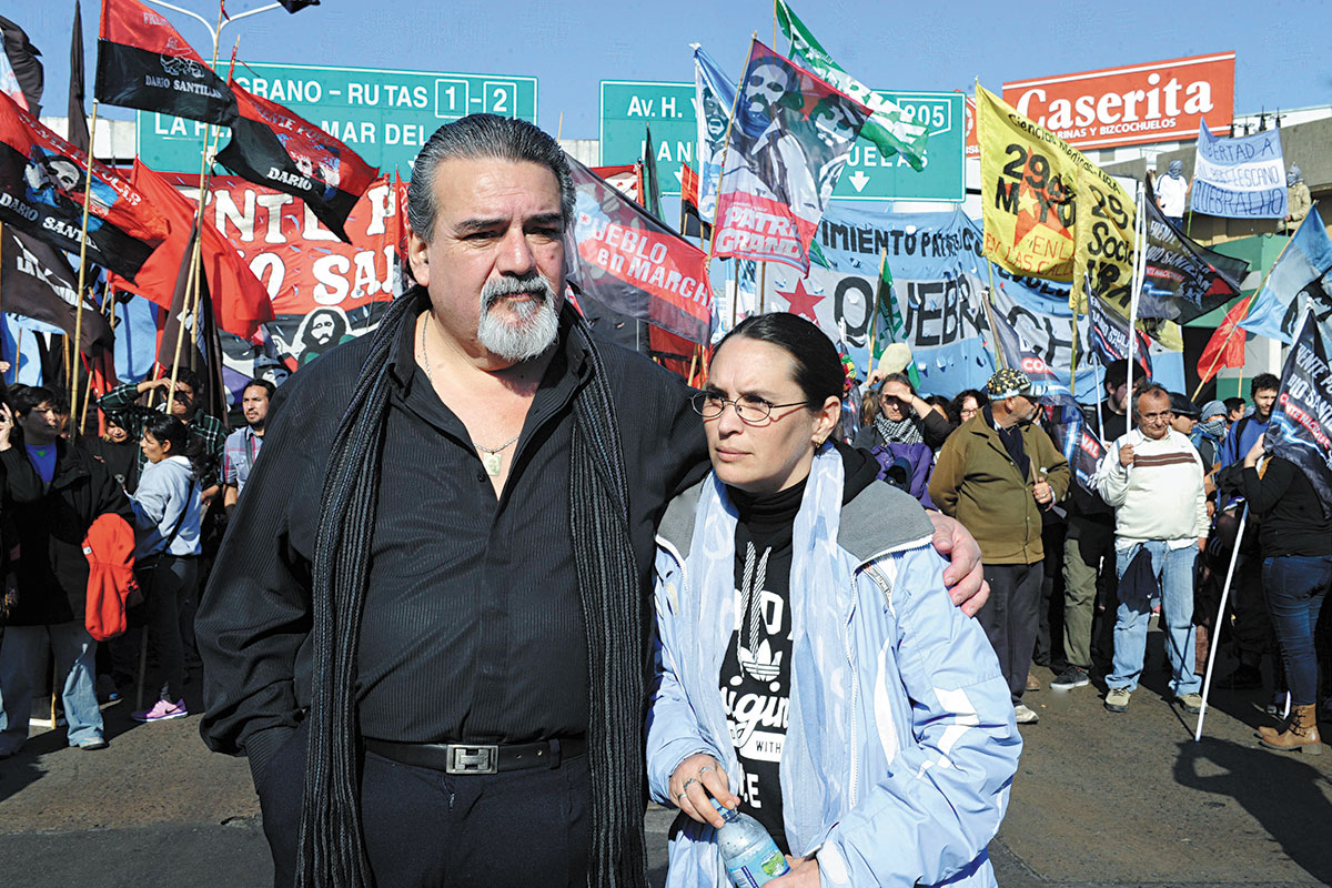 Actos y cortes a 17 años del asesinato de Kosteki y Santillán