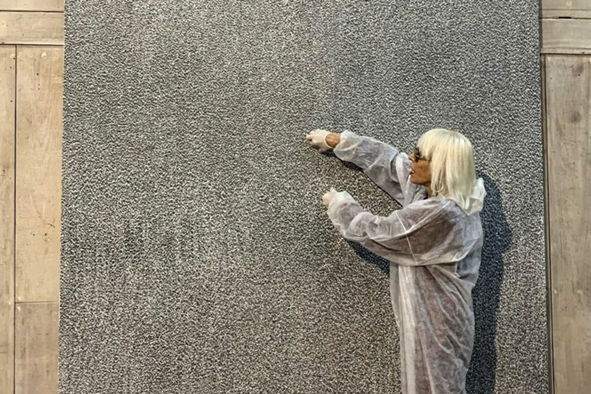 «Pandemia», la última obra de Marta Minujín, se exhibe en el Bellas Artes