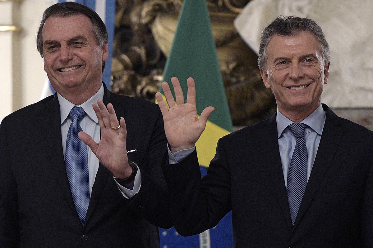 Firme apoyo de Bolsonaro a Macri: “No queremos más Venezuelas en la región”