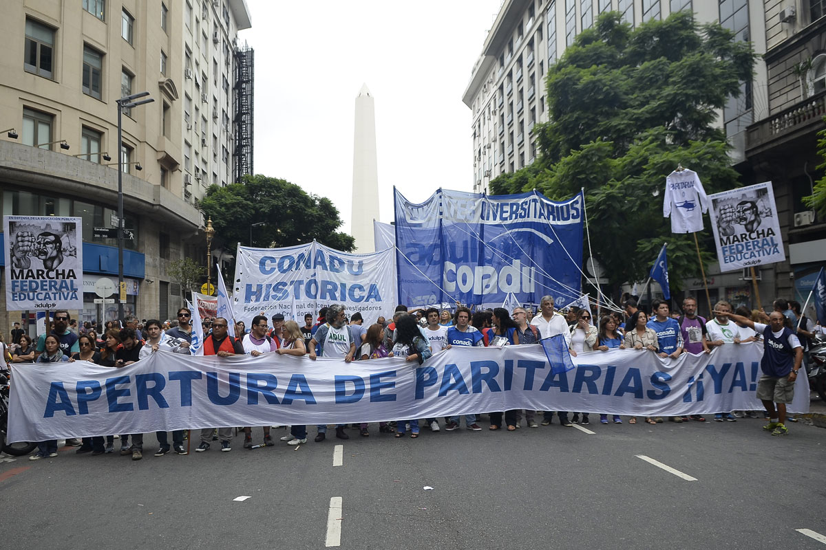 Convocan a un paro universitario nacional para la semana del 25 de marzo