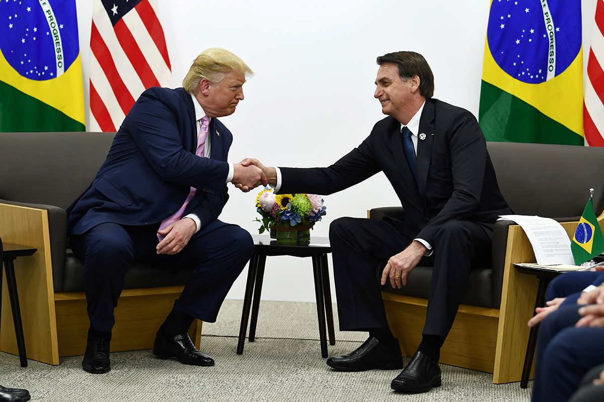 Trump proclamó a Brasil aliado importante fuera de la OTAN