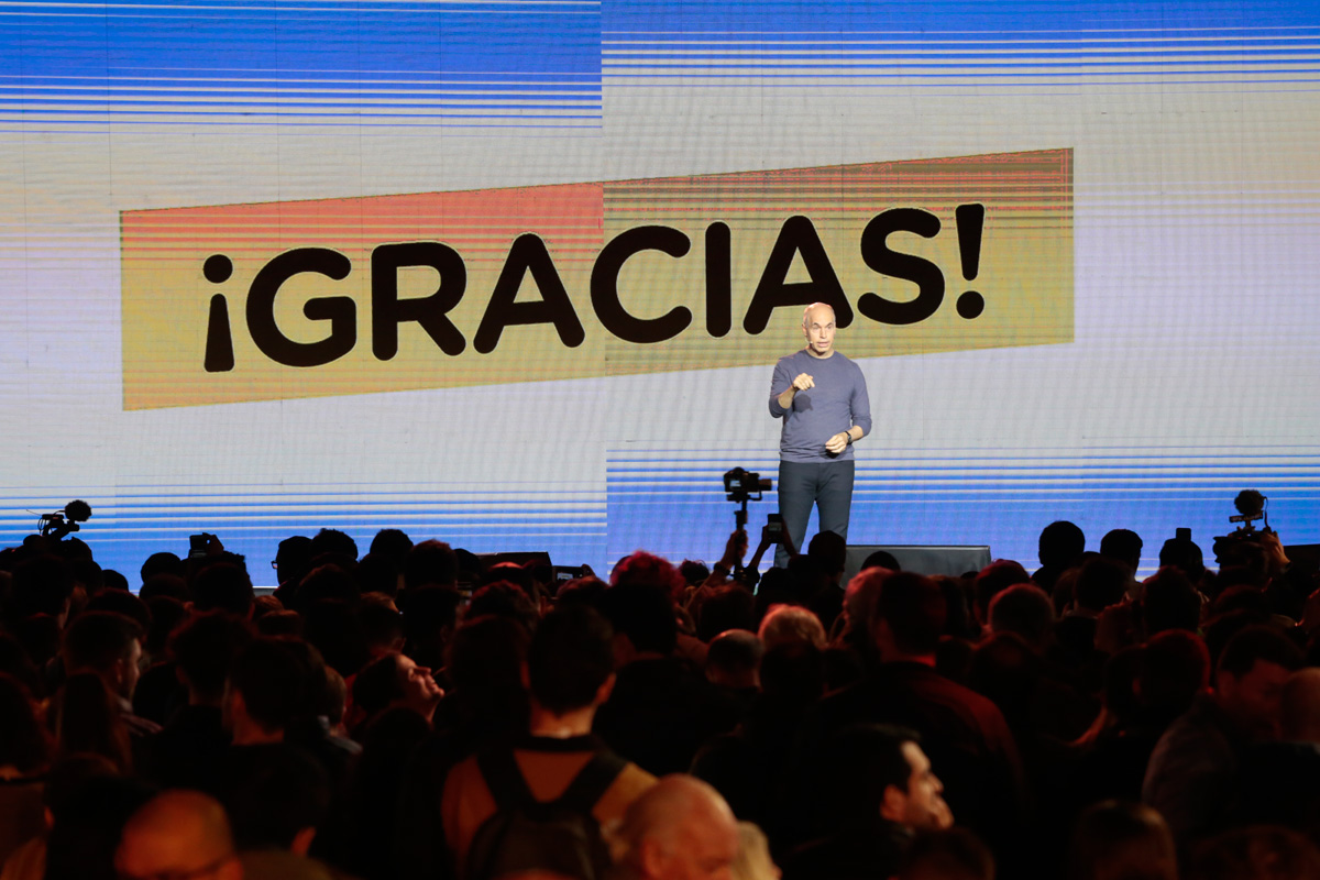 Rodríguez Larreta festejó con el foco en la Ciudad y evitó la pelea nacional