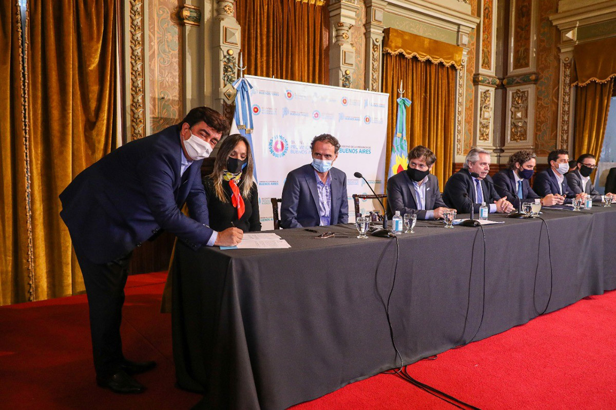 Fernando Espinoza: “Estamos poniendo en marcha la Argentina de la post pandemia”