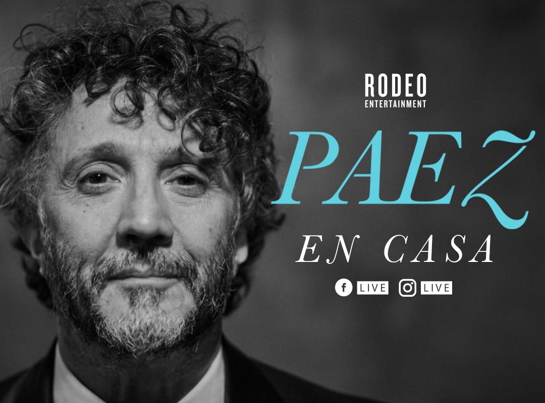 #PáezEnCasa: en vivo, el show de Fito Páez