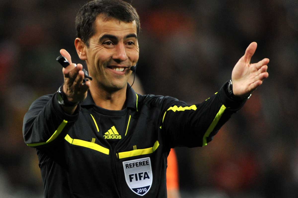 El árbitro contra Croacia será el del 4-0 de Alemania en 2010