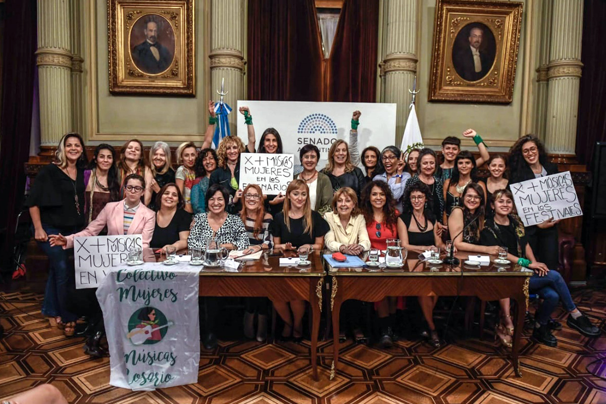 Ley de Cupo Femenino en la Música: “Es un reclamo de trabajo  y equidad”