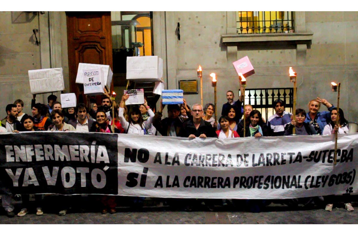 Día de reclamos de trabajadores de la salud, en Ciudad y Provincia de Buenos Aires