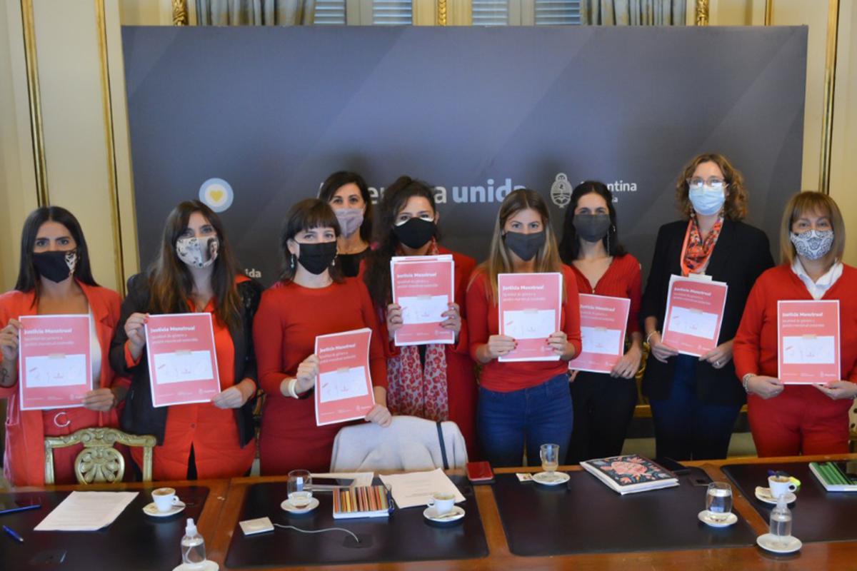Se presentó el informe “Justicia Menstrual, igualdad de género y gestión menstrual sostenible”