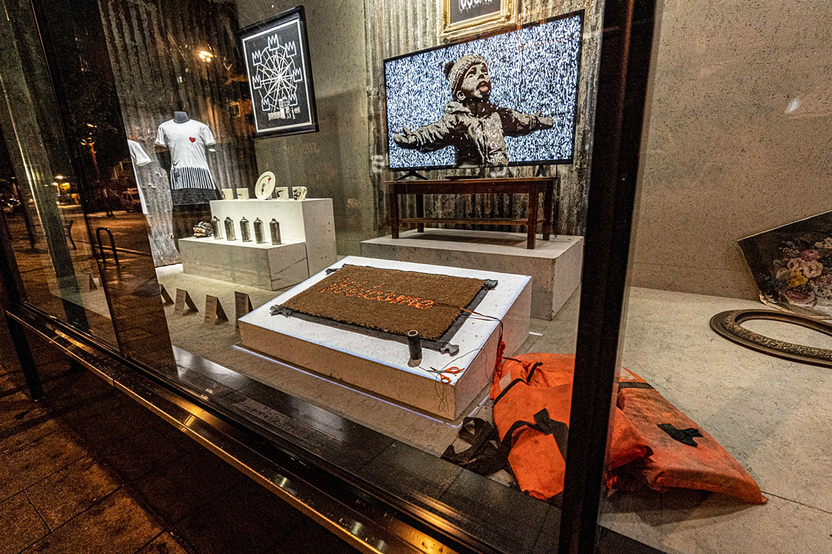 Banksy lo hizo de nuevo