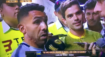 Tevez: «Nos están obligando a jugar»