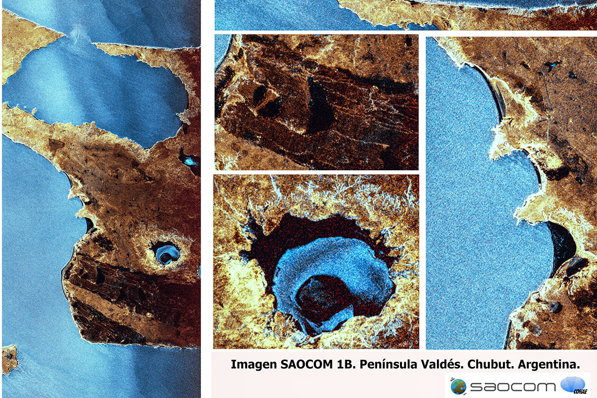 Se conocieron las primeras imágenes tomadas por el satélite argentino Saocom 1B