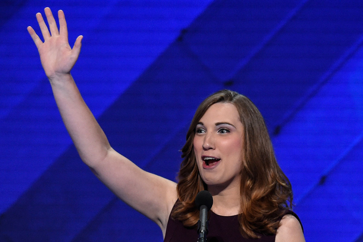 Sarah McBride se convirtió en la primera senadora trans de los Estados Unidos