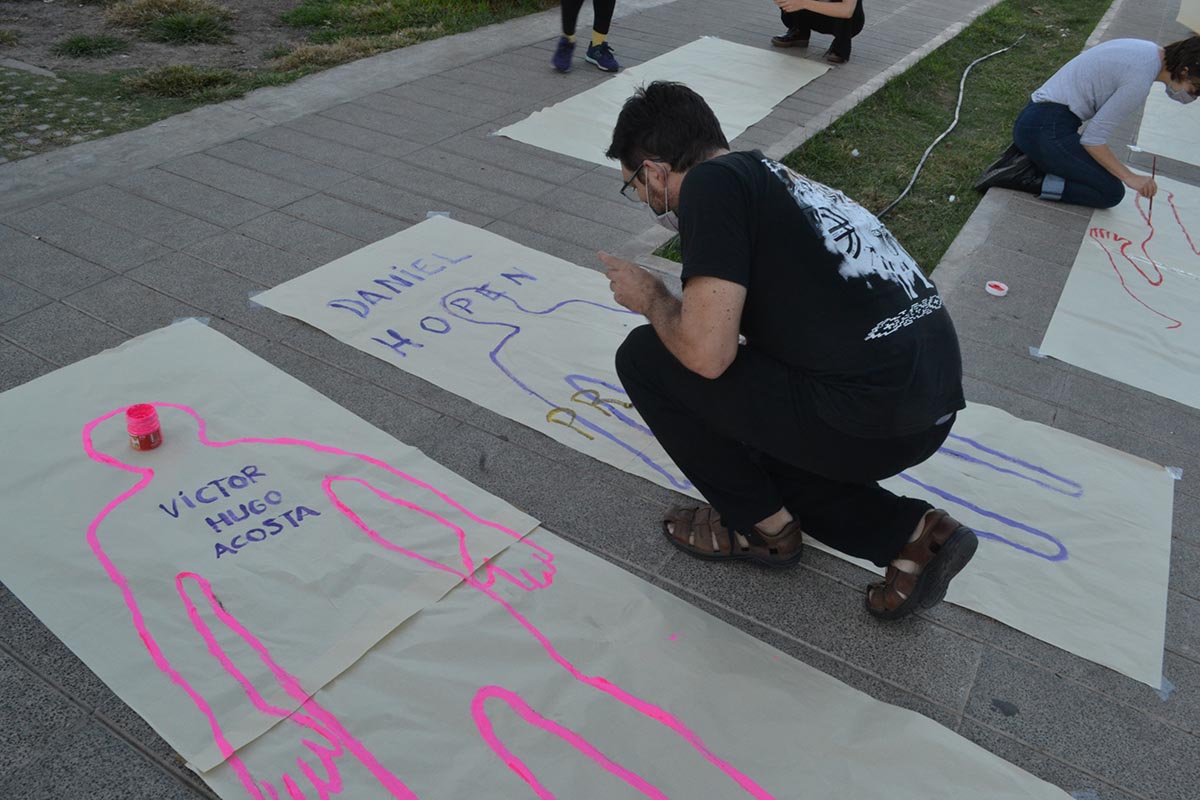 Siluetazo en Almagro