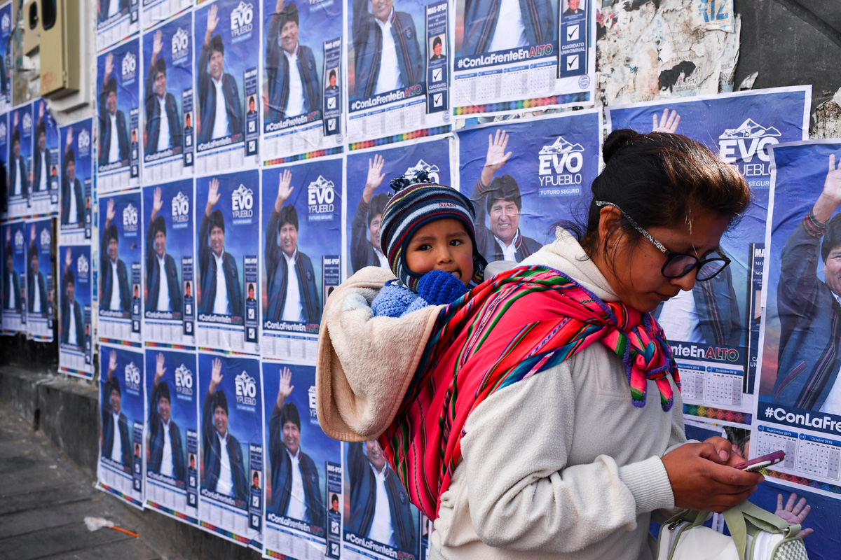 Bolivia decide su presidente este domingo