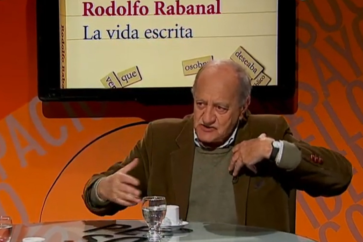 A los 80 años murió el escritor y periodista argentino Rodolfo Rabanal