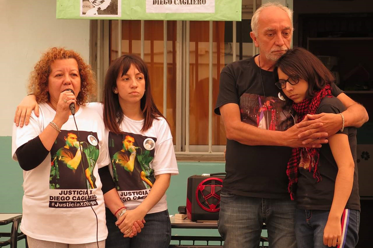 Inauguraron un centro cultural en homenaje a Diego Cagliero, asesinado por la Bonaerense