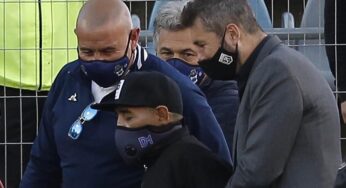 Maradona fue internado en un sanatorio platense con un cuadro de depresión