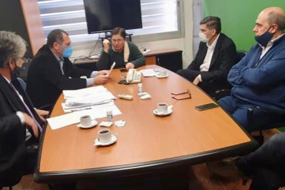 En la planta de la empresa, el Estado concretó la intervención de Vicentin