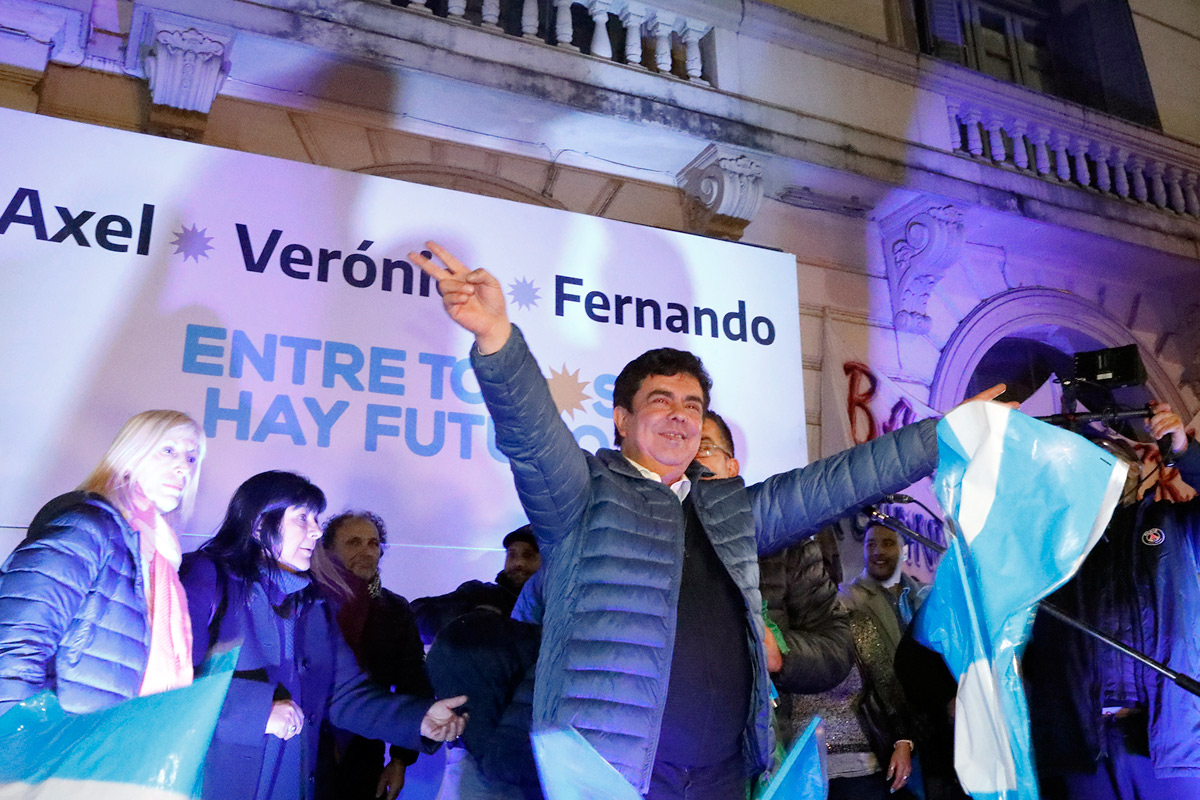 Espinoza: “Hoy los argentinos vamos todos juntos detrás de una sola bandera, la argentina”