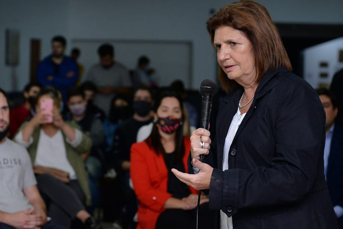 Tras ser repudiada, Patricia Bullrich encabezará el “Congreso por la Paz, la Justicia y el fin de la violencia extrema en la Patagonia”