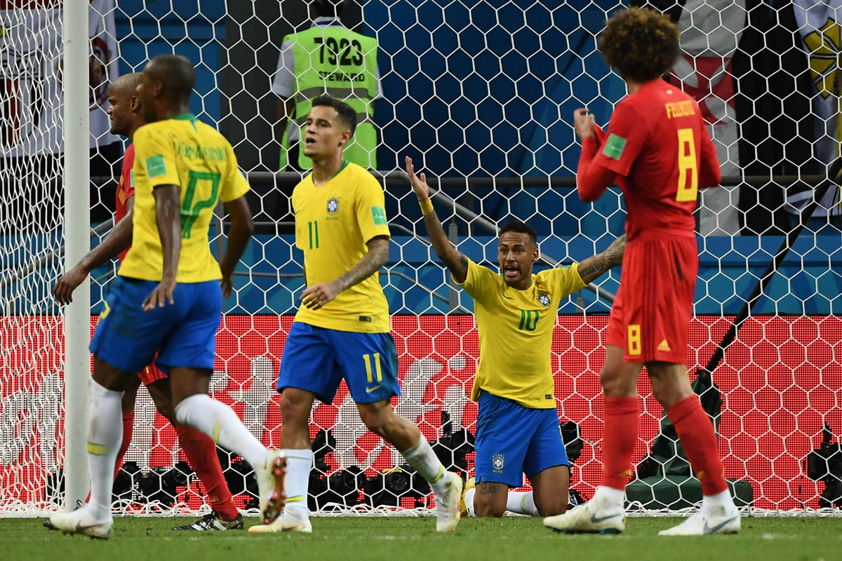 Bélgica dio el golpe y eliminó a Brasil
