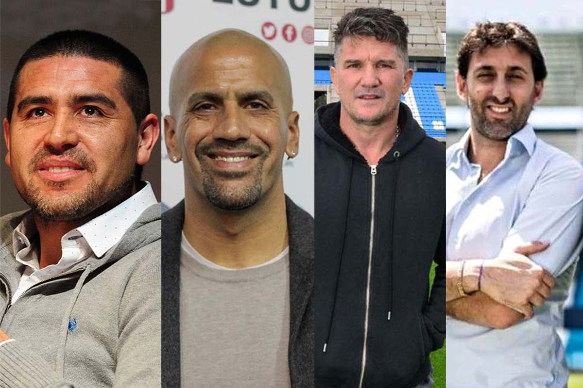 De la cancha al escritorio: ídolos que se vuelven dirigentes, una tendencia que crece en el fútbol argentino