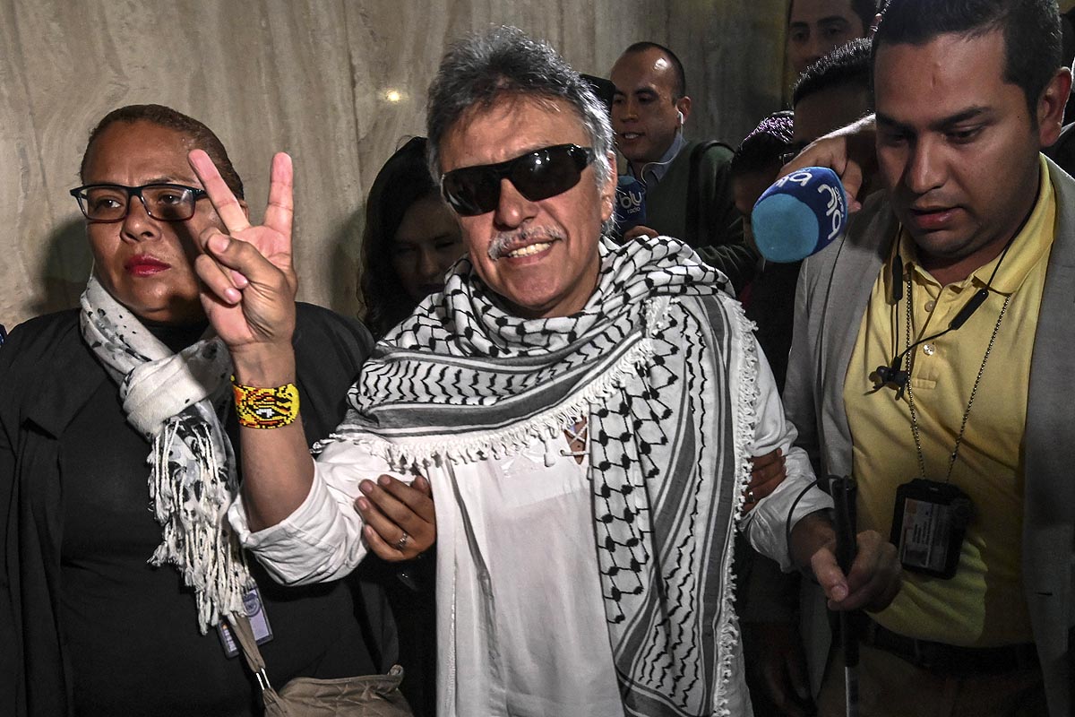 La Corte de Justicia colombiana pidió la captura de Jesús Santrich