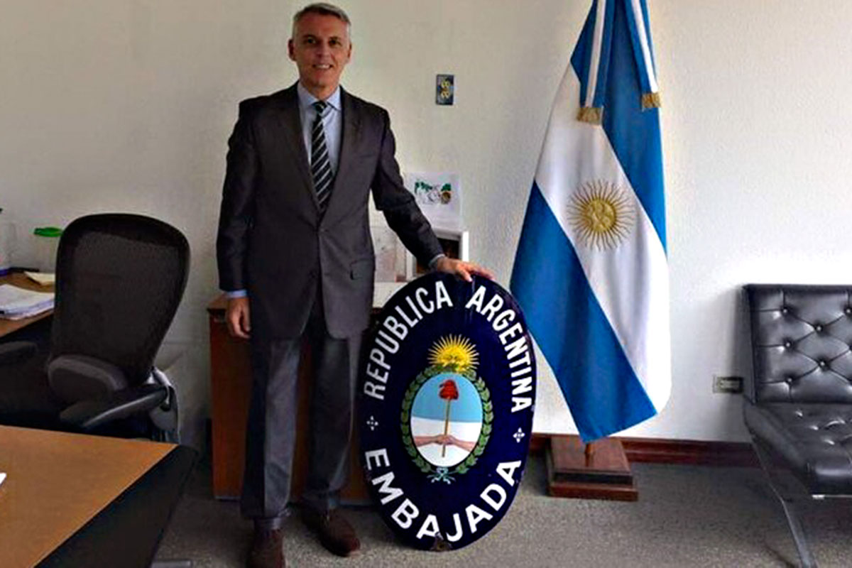 Un funcionario de la Embajada argentina en Venezuela contrajo coronavirus