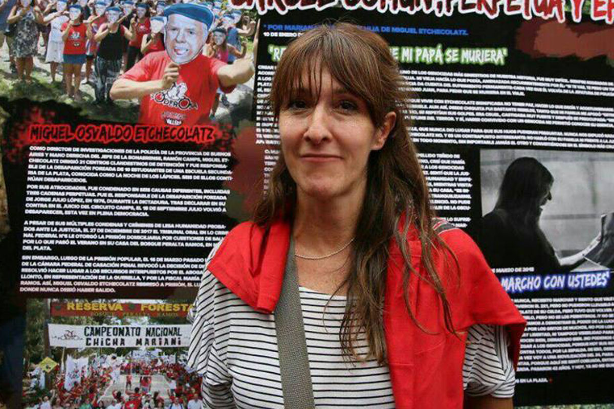 «Un abrazo triste y poderoso», la carta de la ex hija de Etchecolatz al hijo de López