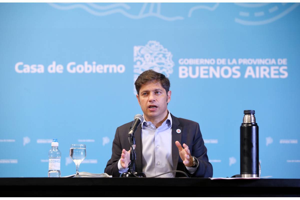 Kicillof: “Se sigue observando una baja sistemática pero lenta”